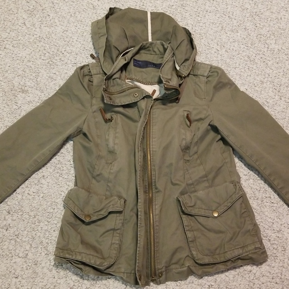 Vintage Zara military jacket